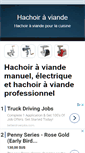 Mobile Screenshot of hachoiraviande.net