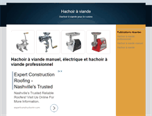 Tablet Screenshot of hachoiraviande.net